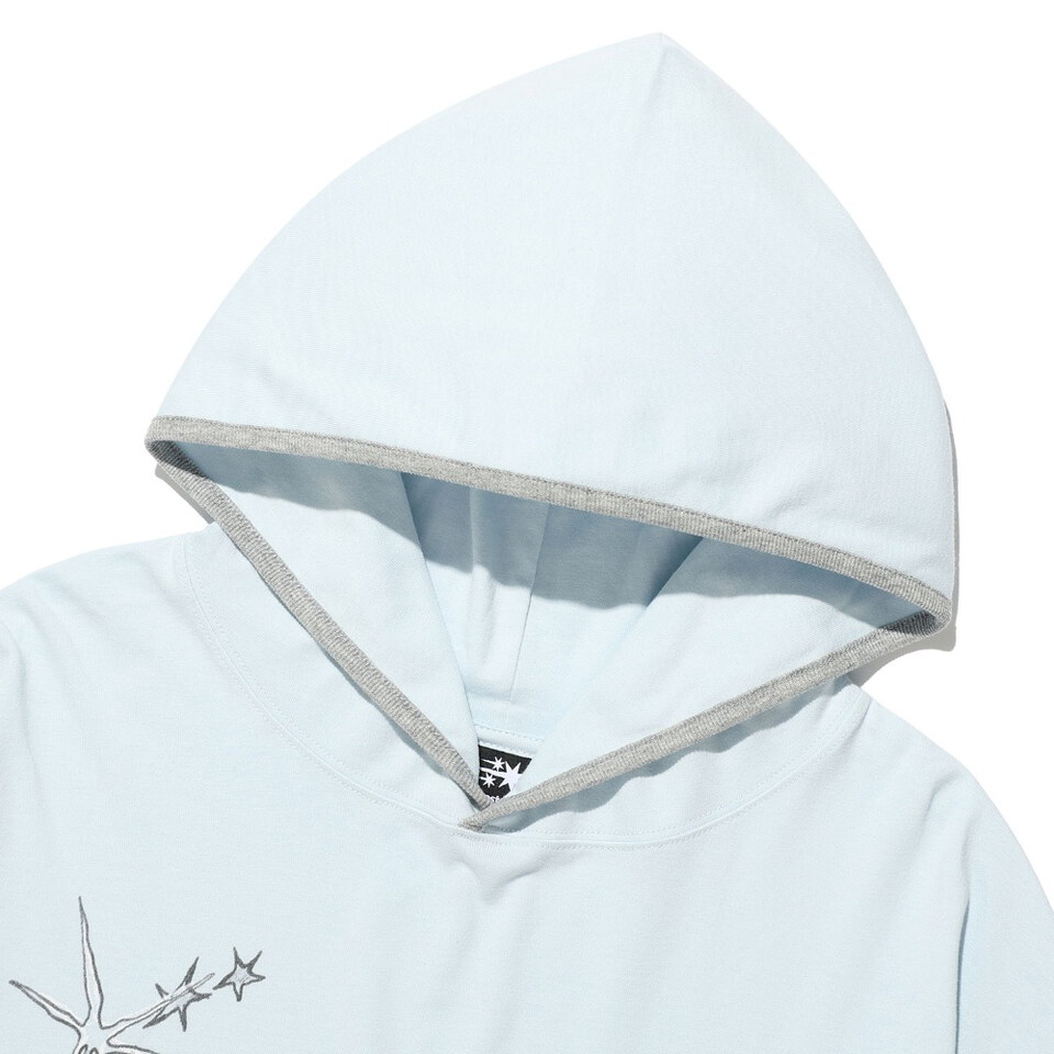 連帽長袖上衣 DREAMING GIRL BIGBIG HOODED LS TEE
