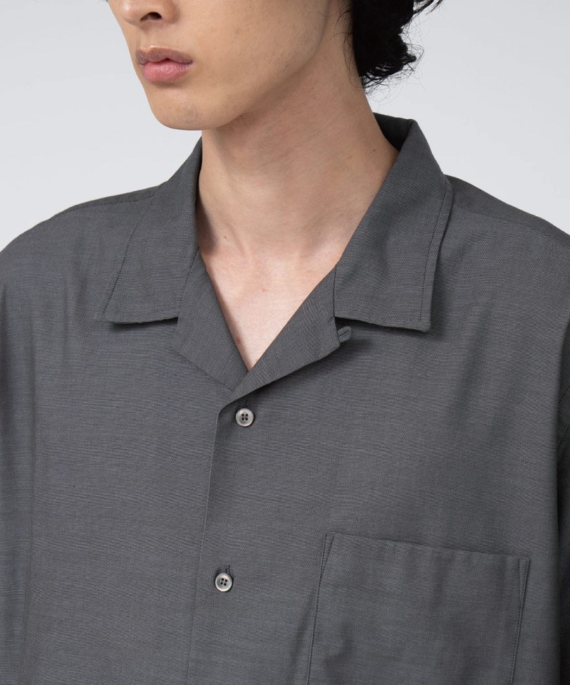 NMA0252-251 開襟襯衫 Open Collar Panama SS Shirt