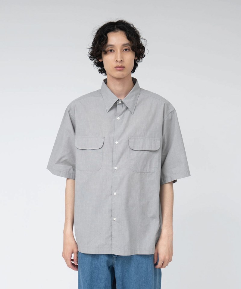 NMA0253-251 短袖襯衫 Regular Collar End On End SS Shirt