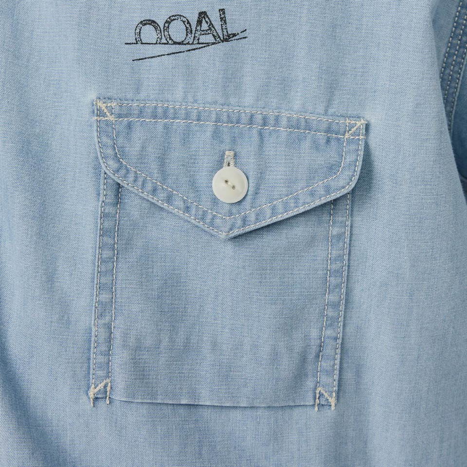 寬版襯衫 Regular Collar Chambray Shirt