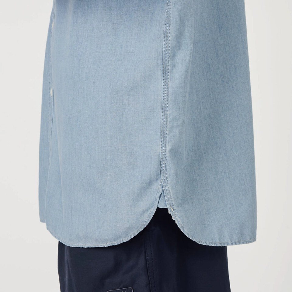 寬版襯衫 Regular Collar Chambray Shirt