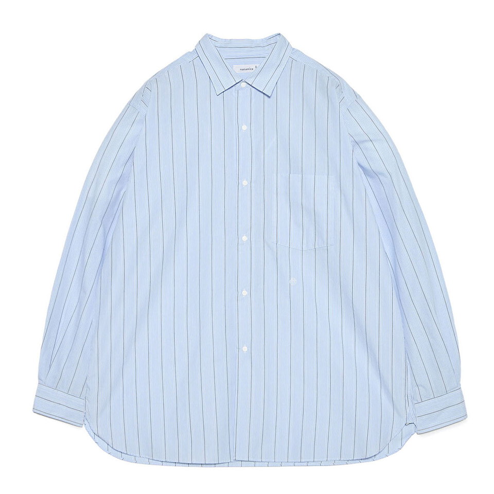條紋襯衫 Regular Collar Stripe Wind Shirt
