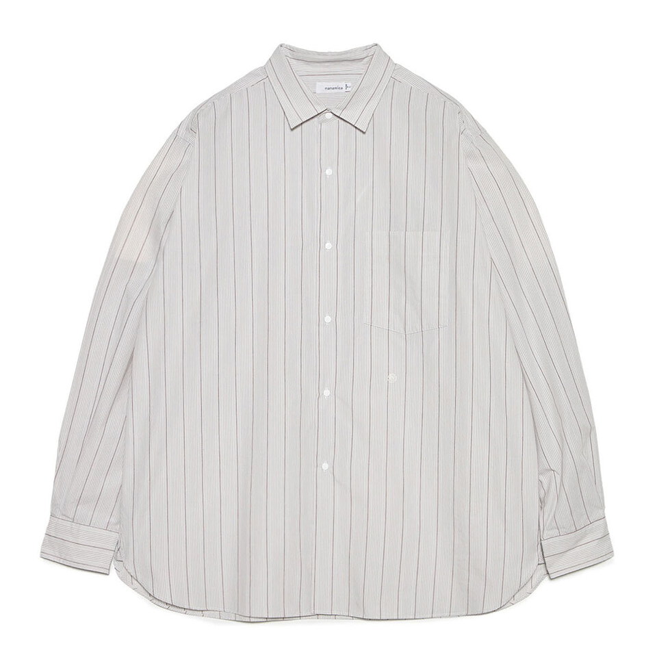 NMA0276-261 條紋襯衫 Regular Collar Stripe Wind Shirt