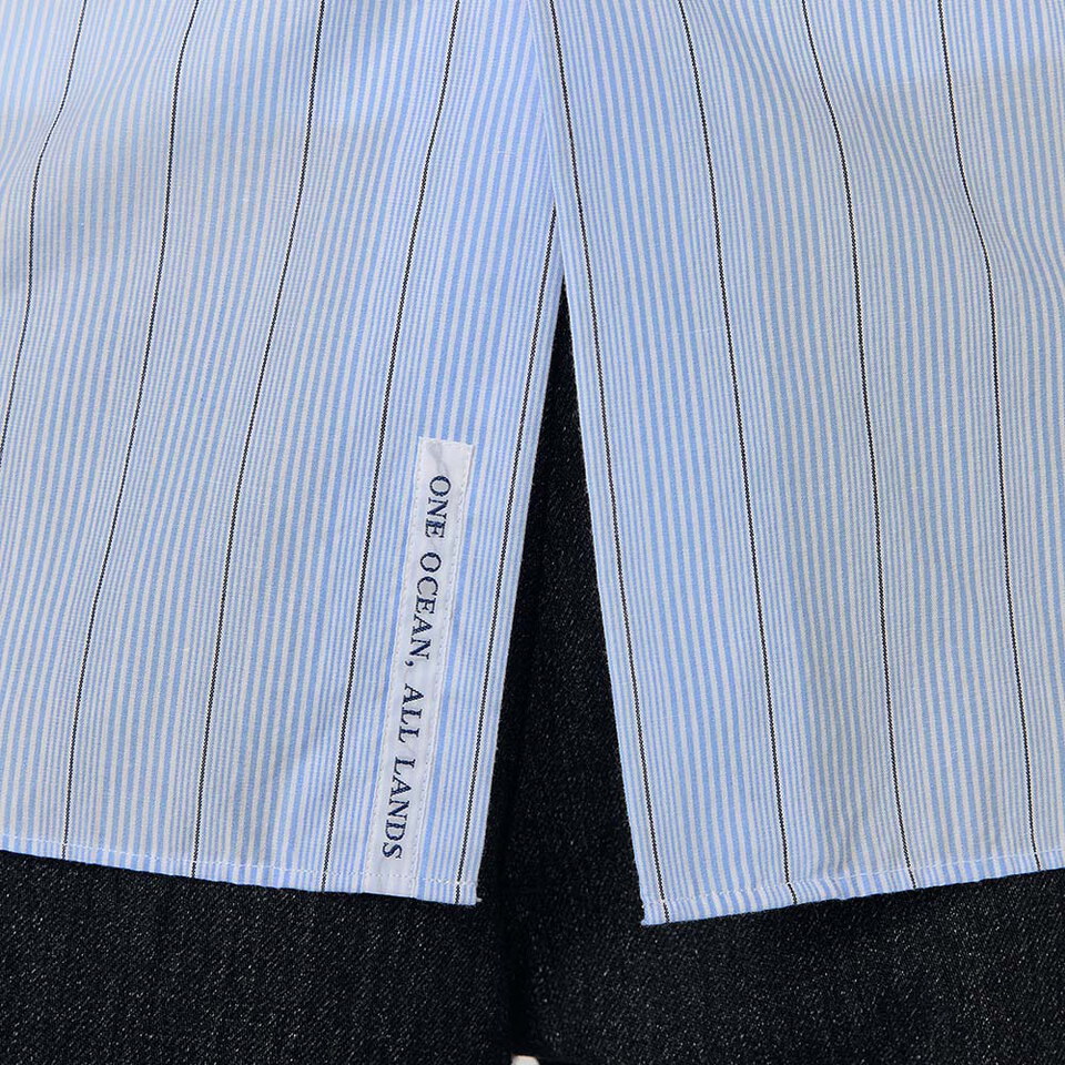 NMA0276-261 條紋襯衫 Regular Collar Stripe Wind Shirt