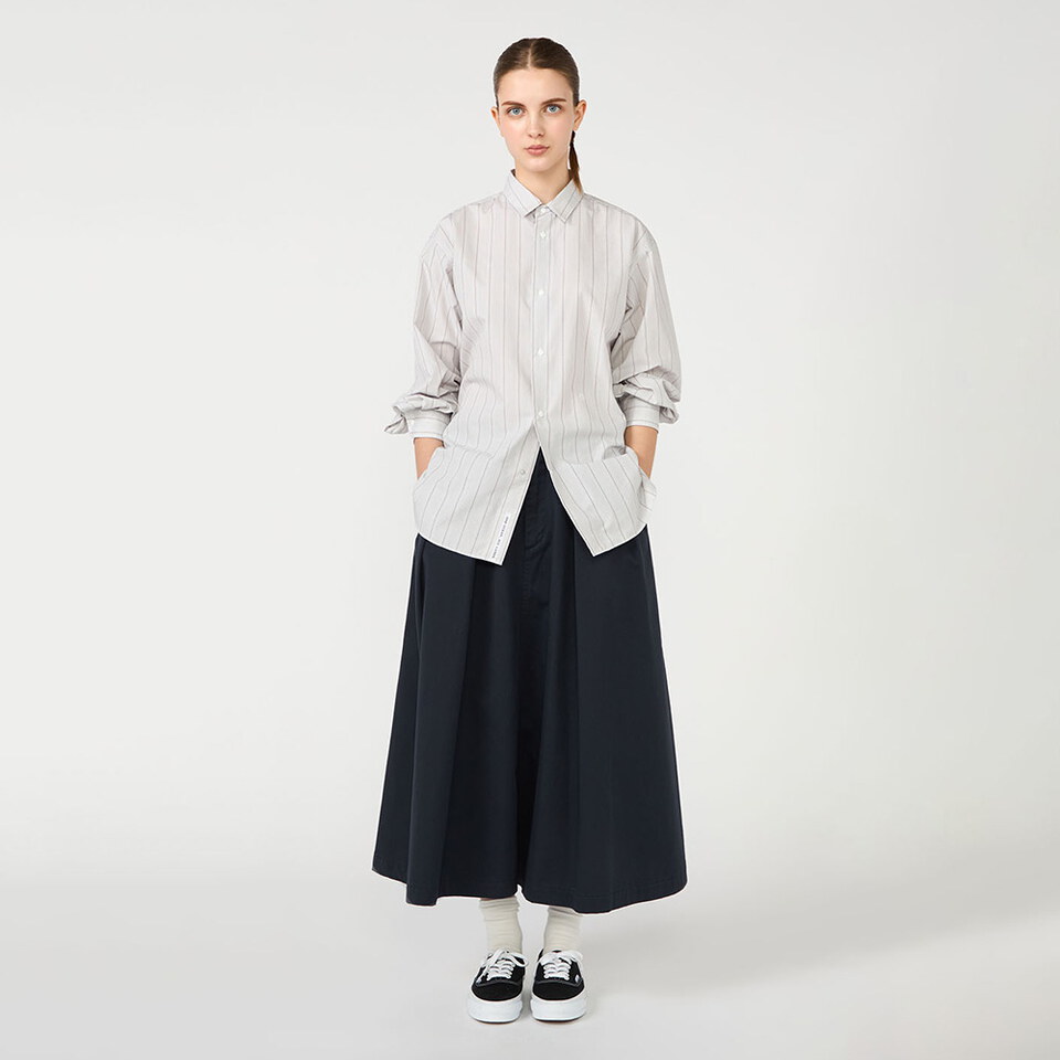 NMA0276-261 條紋襯衫 Regular Collar Stripe Wind Shirt