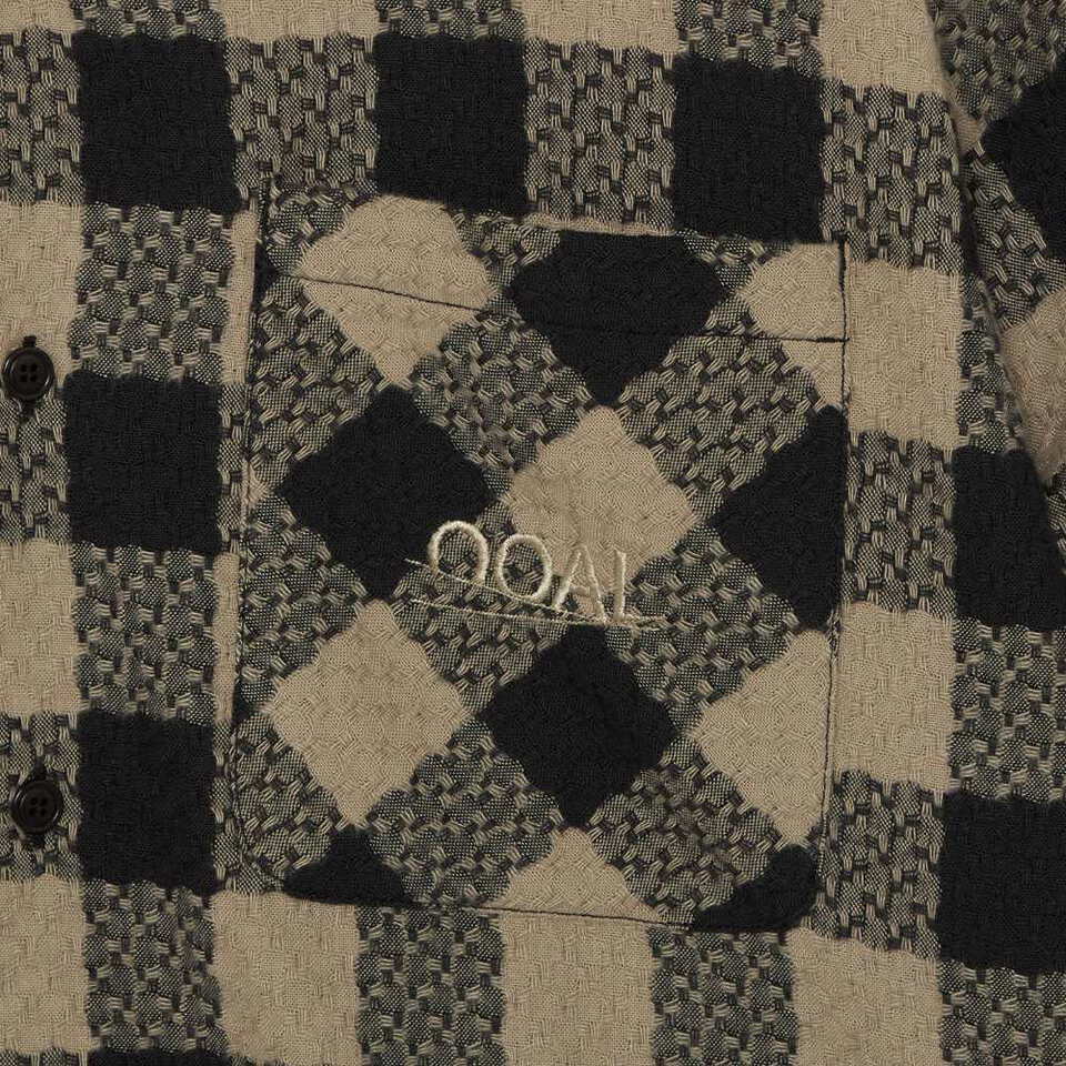NMA0279-262 格紋襯衫 OOAL Block Check Jacquard Shirt