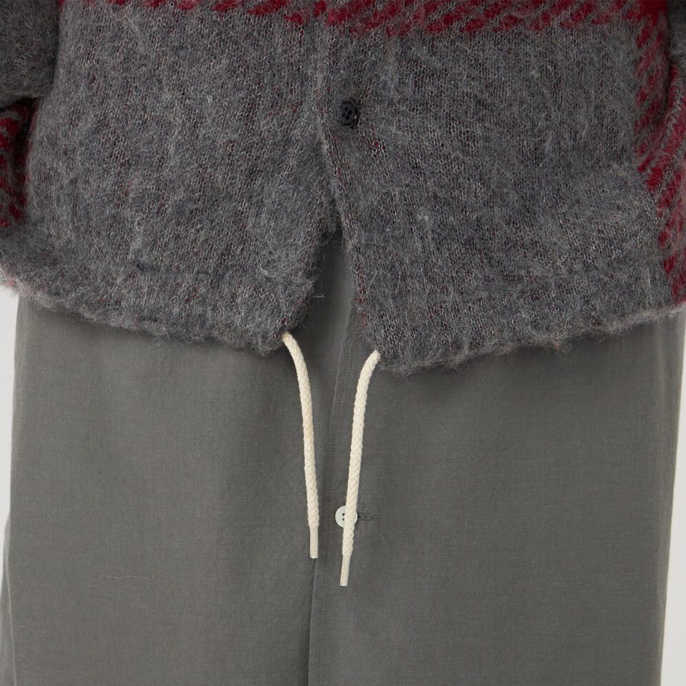 NMA0711-262 馬海毛連帽外套 OOAL Mohair Hooded Jacket