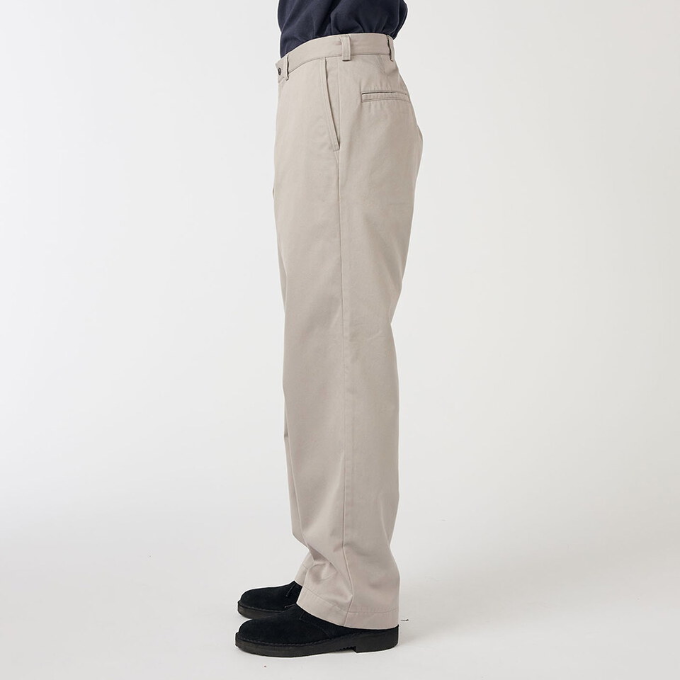 NMA1645-261 寬版直筒斜紋褲 Wide Straight Chino Pants