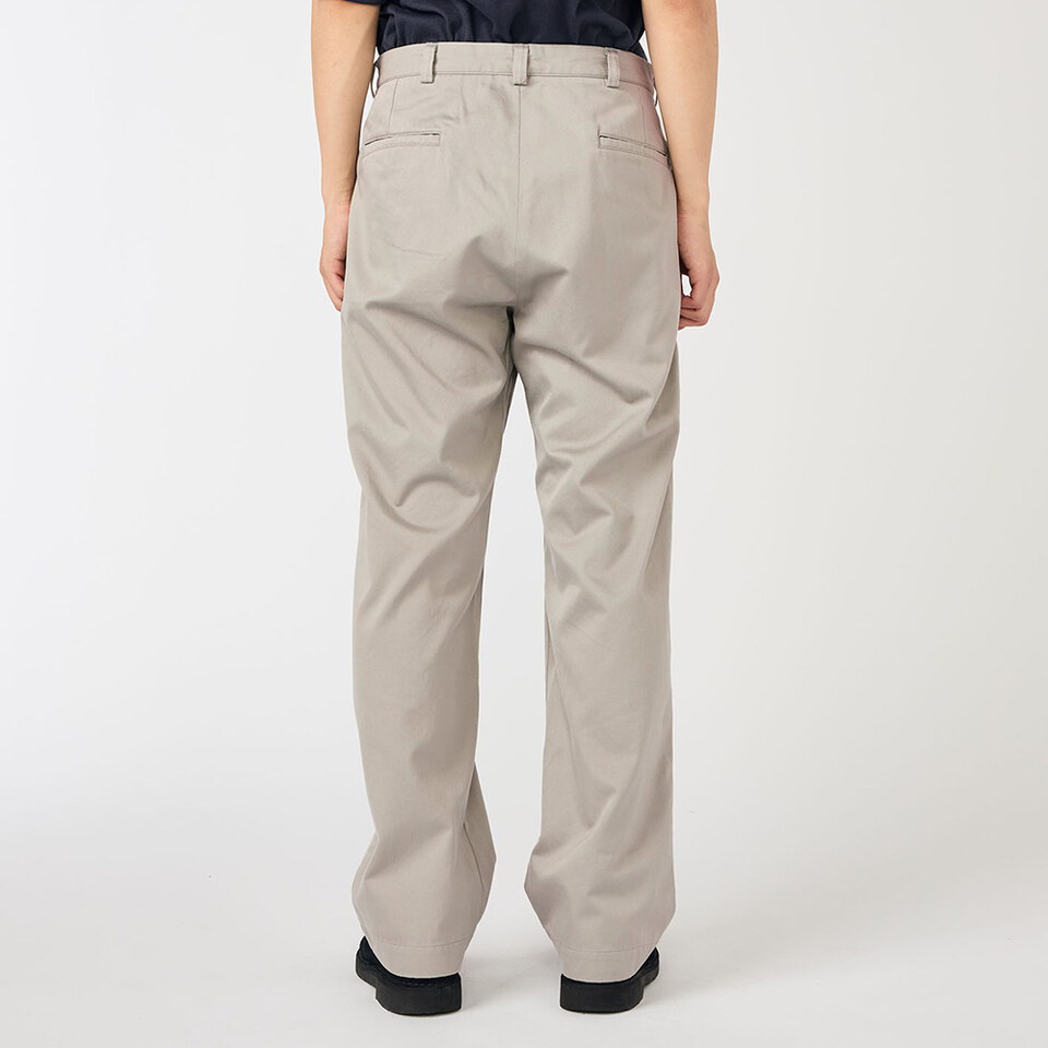 NMA1645-261 寬版直筒斜紋褲 Wide Straight Chino Pants