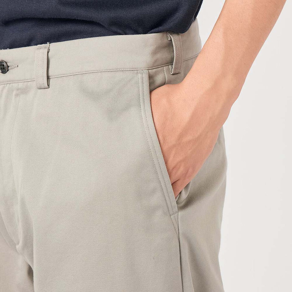 NMA1645-261 寬版直筒斜紋褲 Wide Straight Chino Pants