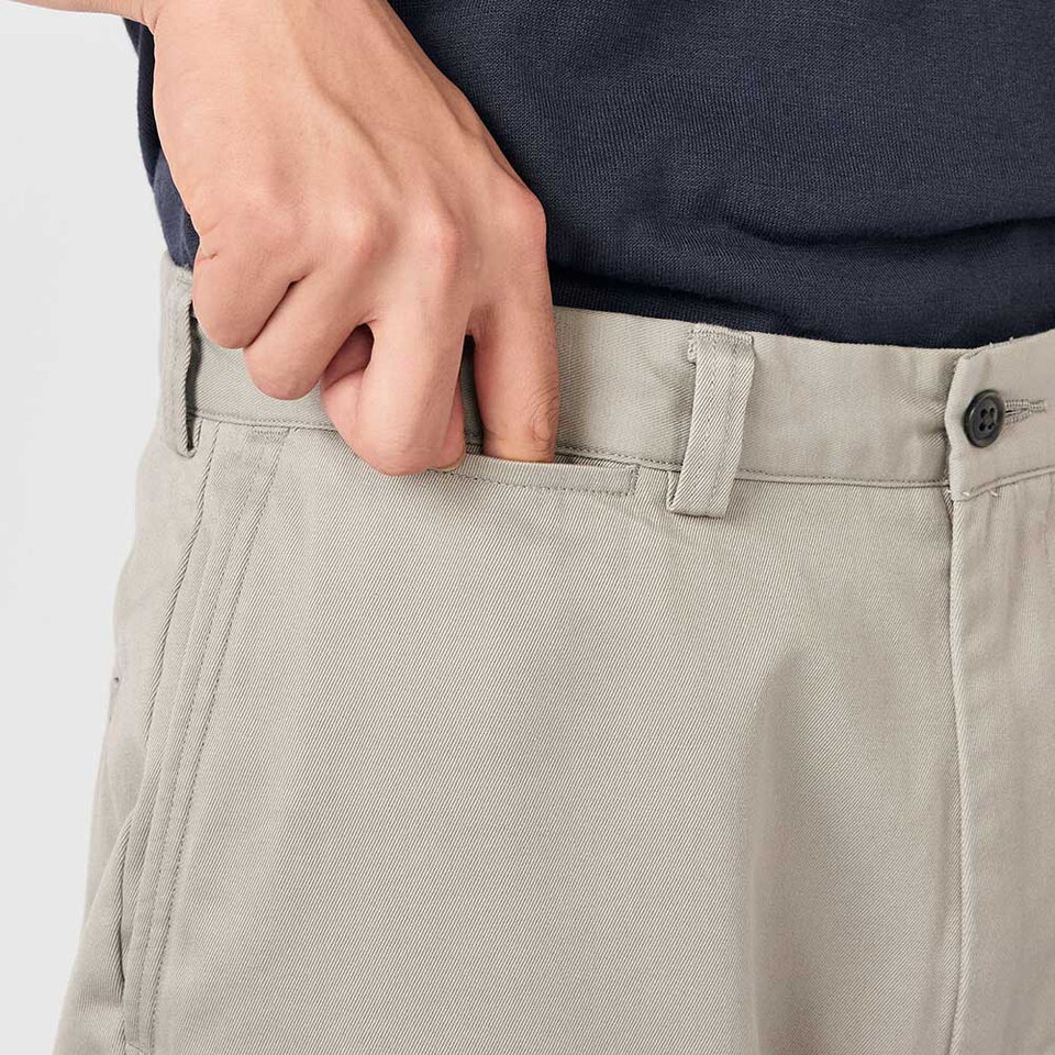 NMA1645-261 寬版直筒斜紋褲 Wide Straight Chino Pants