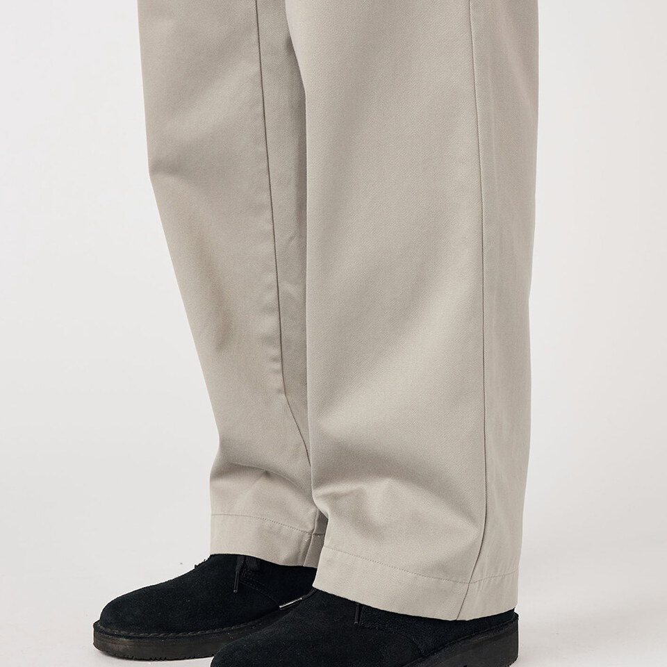 NMA1645-261 寬版直筒斜紋褲 Wide Straight Chino Pants