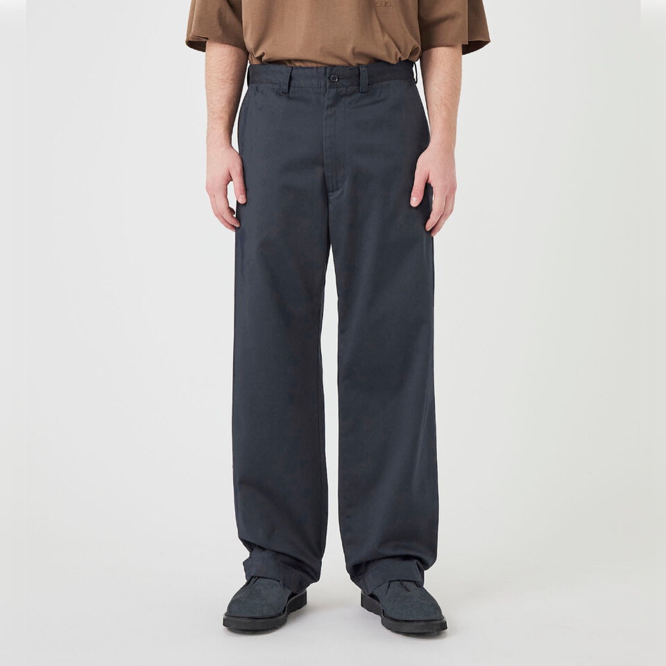NMA1647-262 寬版直筒斜紋褲 Wide Straight Chino Pants