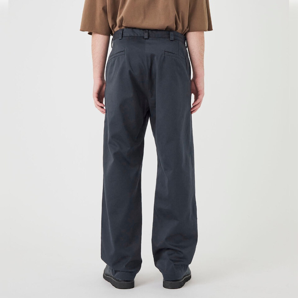NMA1647-262 寬版直筒斜紋褲 Wide Straight Chino Pants