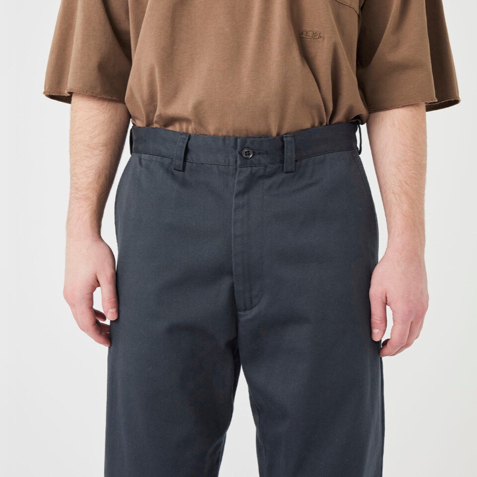 NMA1647-262 寬版直筒斜紋褲 Wide Straight Chino Pants