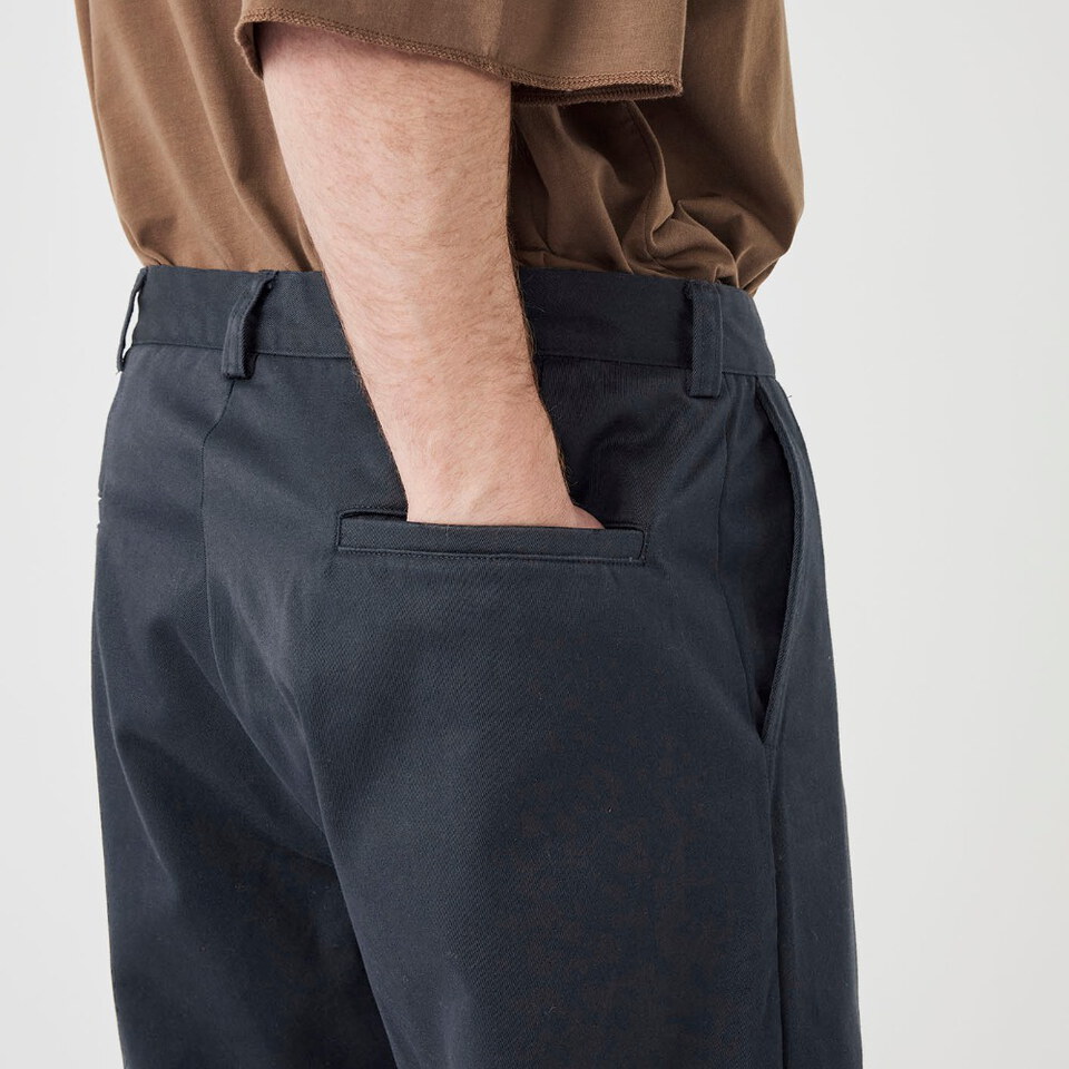NMA1647-262 寬版直筒斜紋褲 Wide Straight Chino Pants