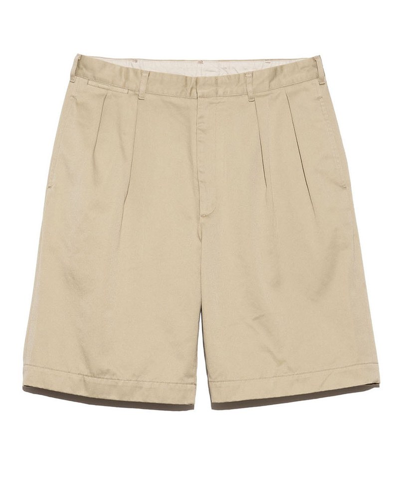 NMA1721-251 雙打褶短褲 Double Pleat Chino Shorts