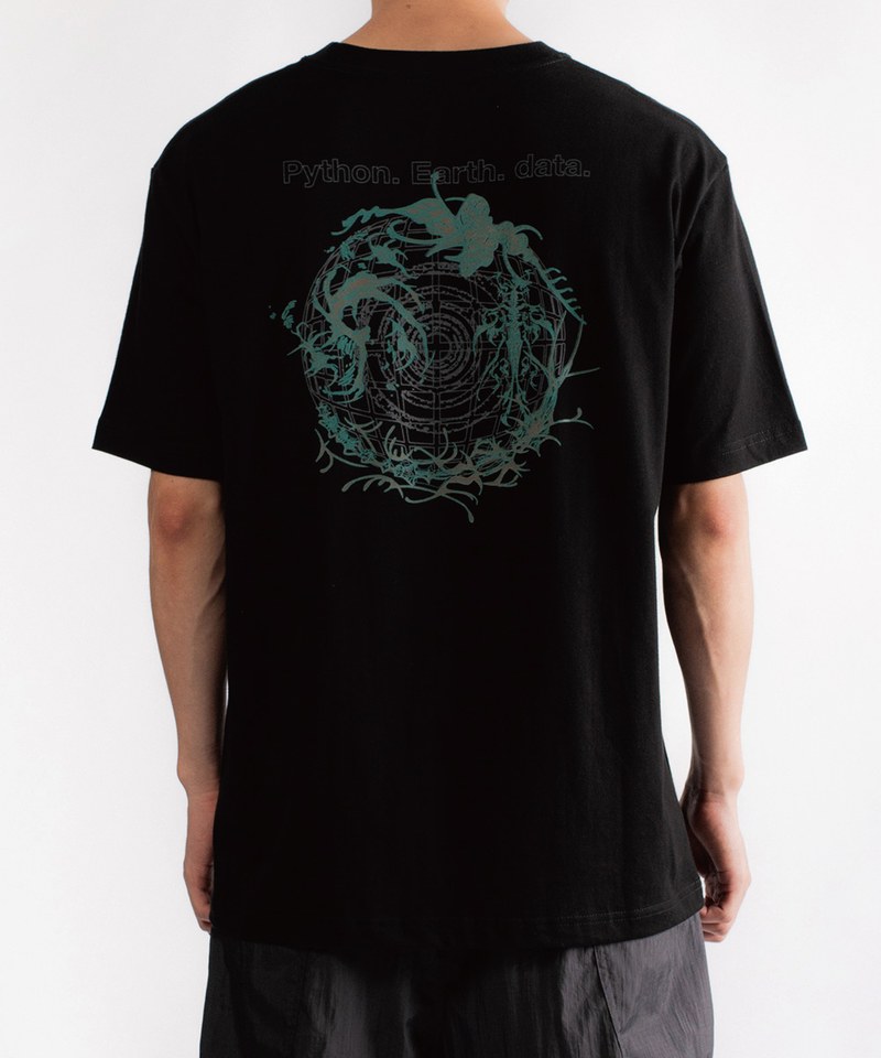 雙面圖像上衣 Python P.  SS Tee