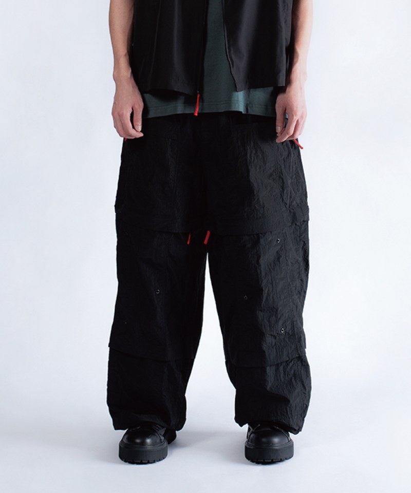 NZQ9913-241 可拆式涼感三節式長褲 Detach wide pants