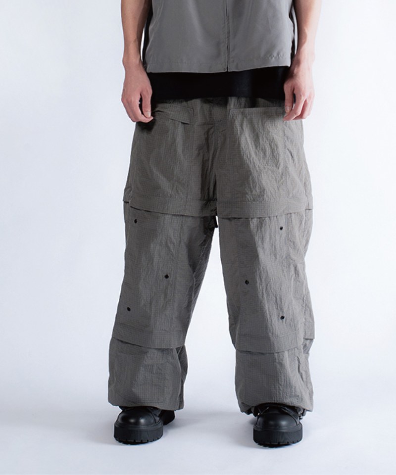 NZQ9913-241 可拆式涼感三節式長褲 Detach wide pants