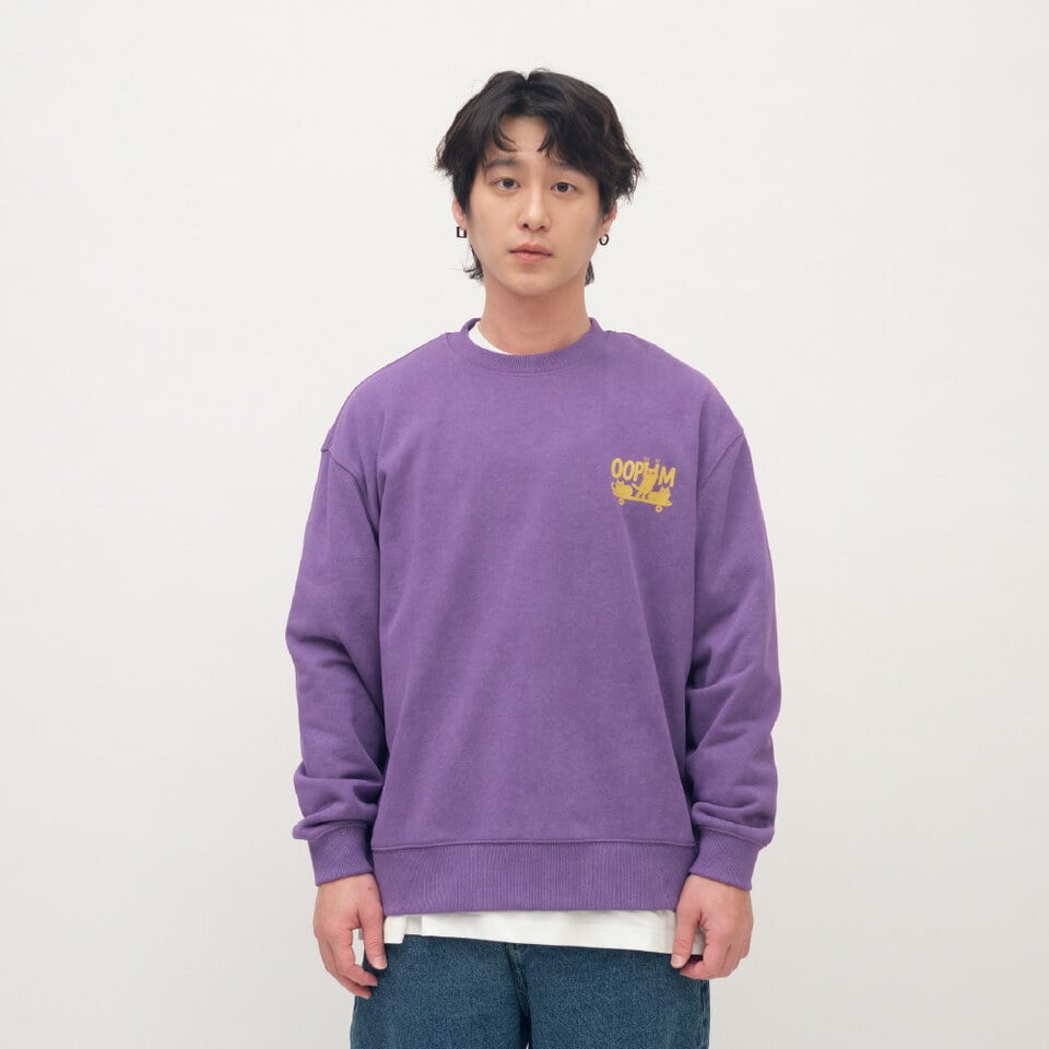 OPM0017-261 貓貓派對水洗大學TEE