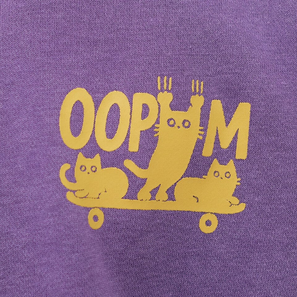 貓貓派對水洗大學TEE