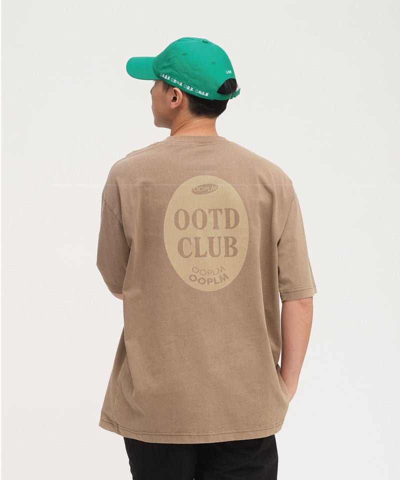 OPM0113-252 OOTD CLUB水洗感圖TEE