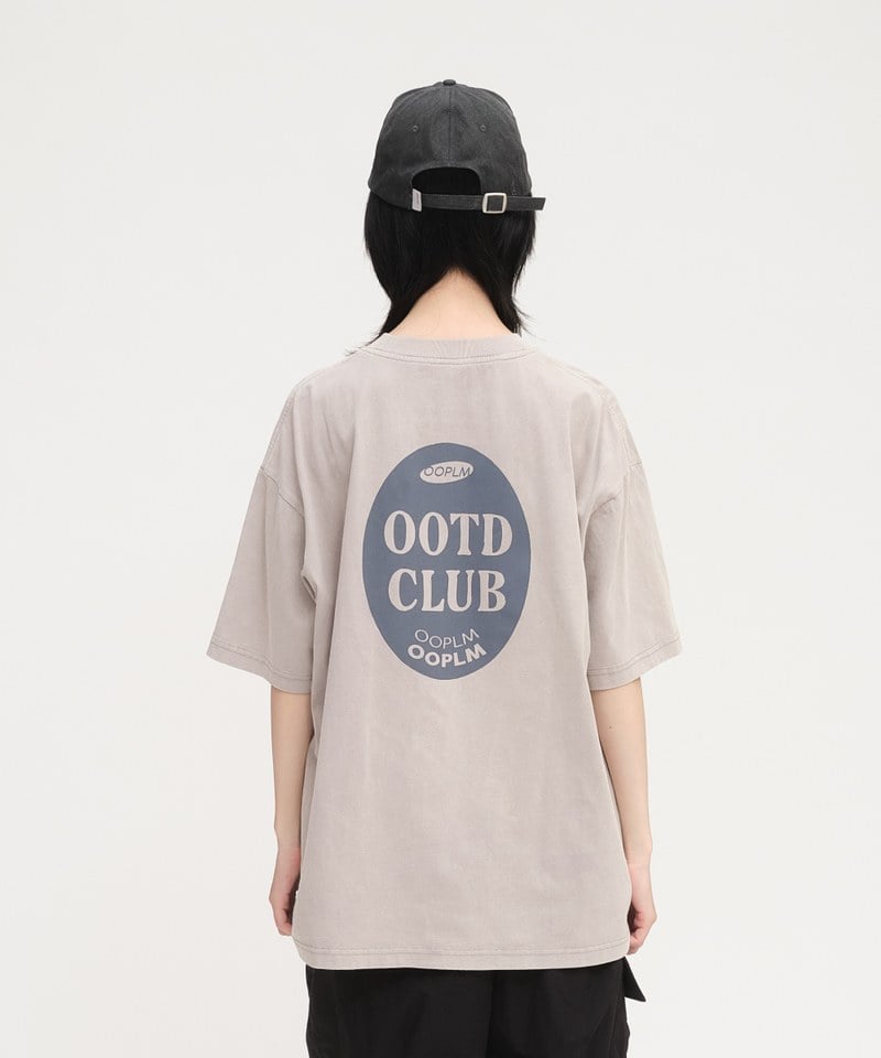 OOTD CLUB水洗感圖TEE