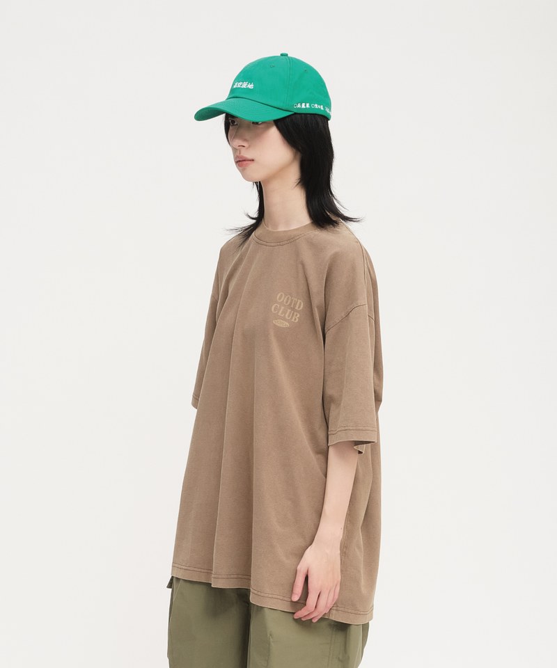 OPM0113-252 OOTD CLUB水洗感圖TEE