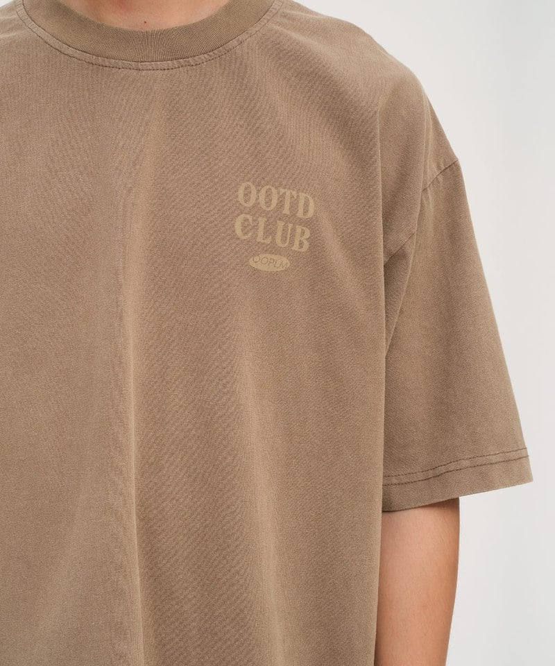 OPM0113-252 OOTD CLUB水洗感圖TEE