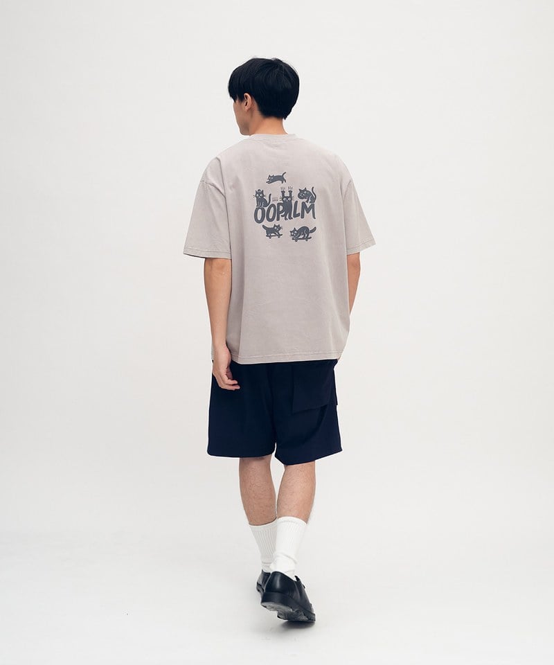 OPM0114-252 貓貓派對水洗TEE
