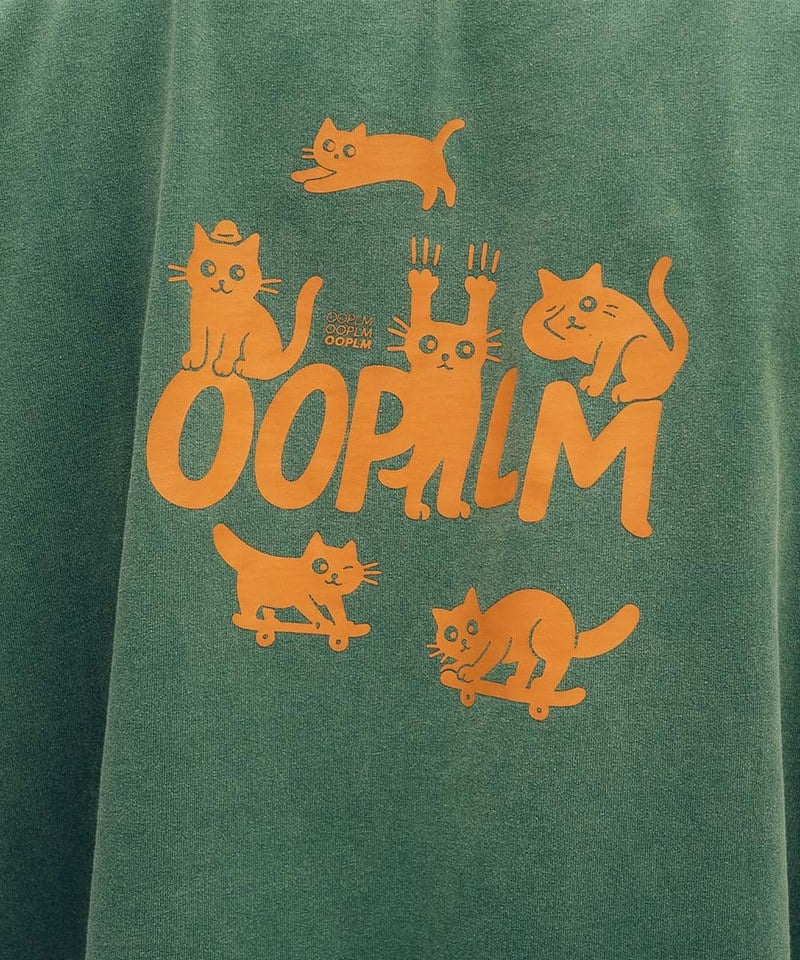 OPM0114-252 貓貓派對水洗TEE