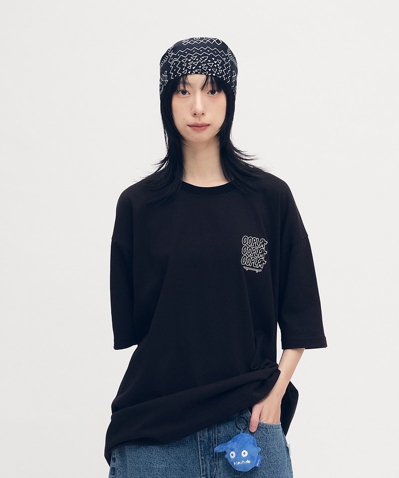 臘腸狗狗滑板TEE