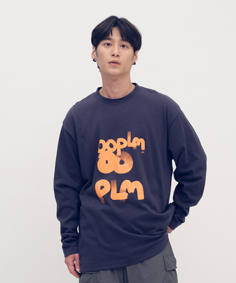 OPM0119-252 漸變層疊LOGO長TEE