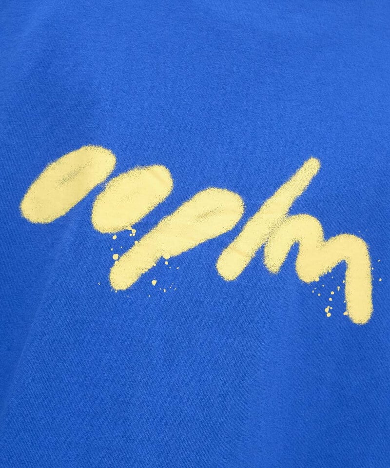 OPM0120-252 噴漆LOGO洗舊感長TEE