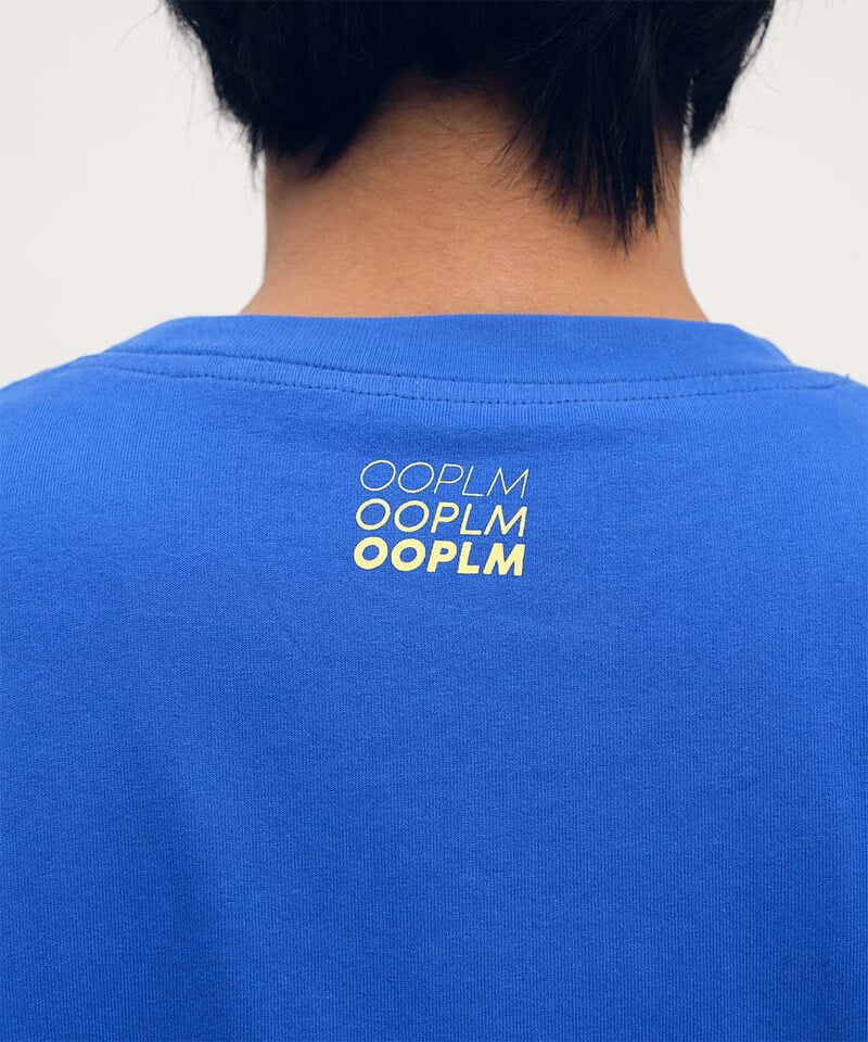 OPM0120-252 噴漆LOGO洗舊感長TEE