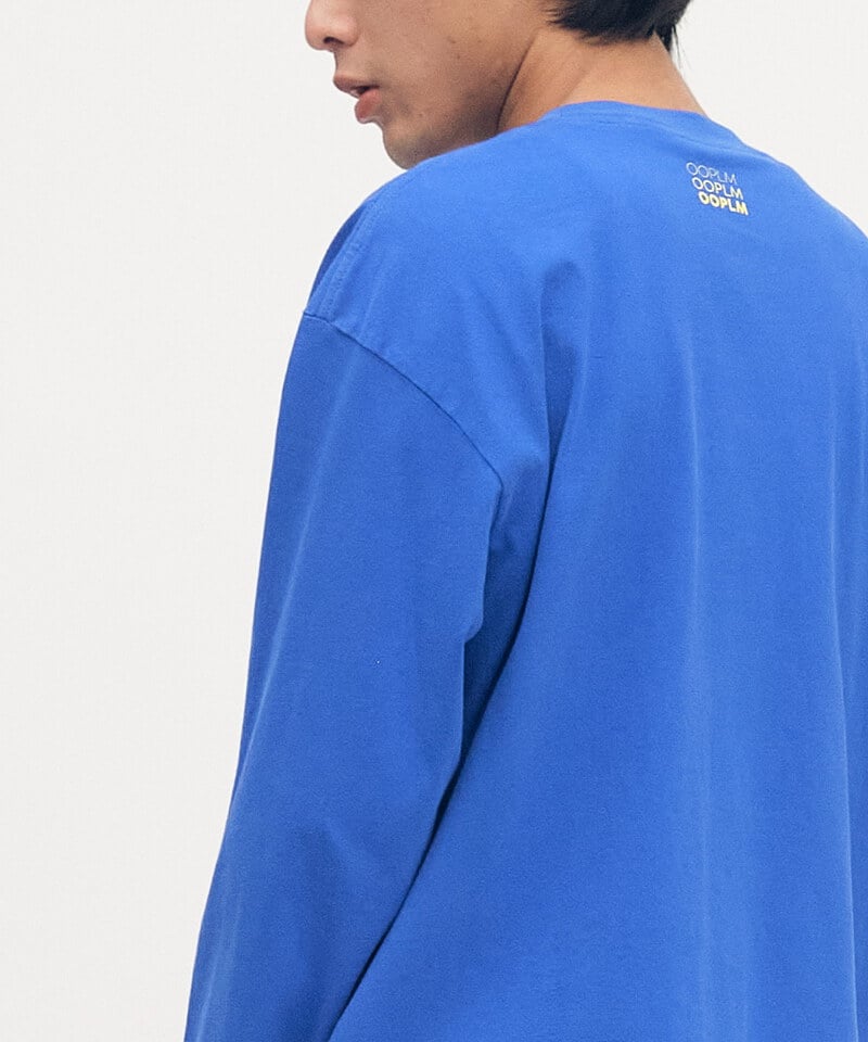 OPM0120-252 噴漆LOGO洗舊感長TEE