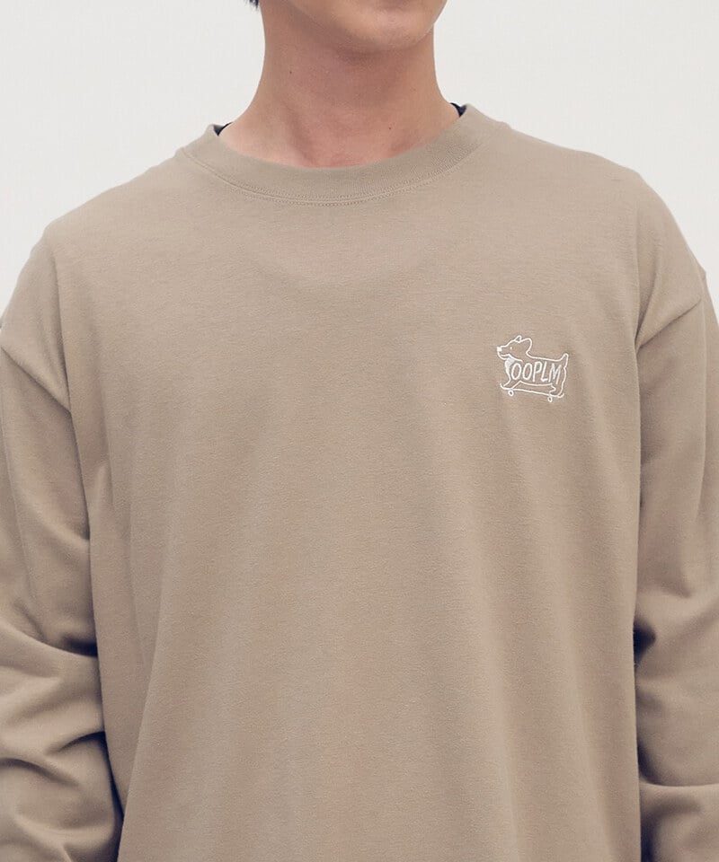 OPM0123-252 柯基狗狗滑板長TEE