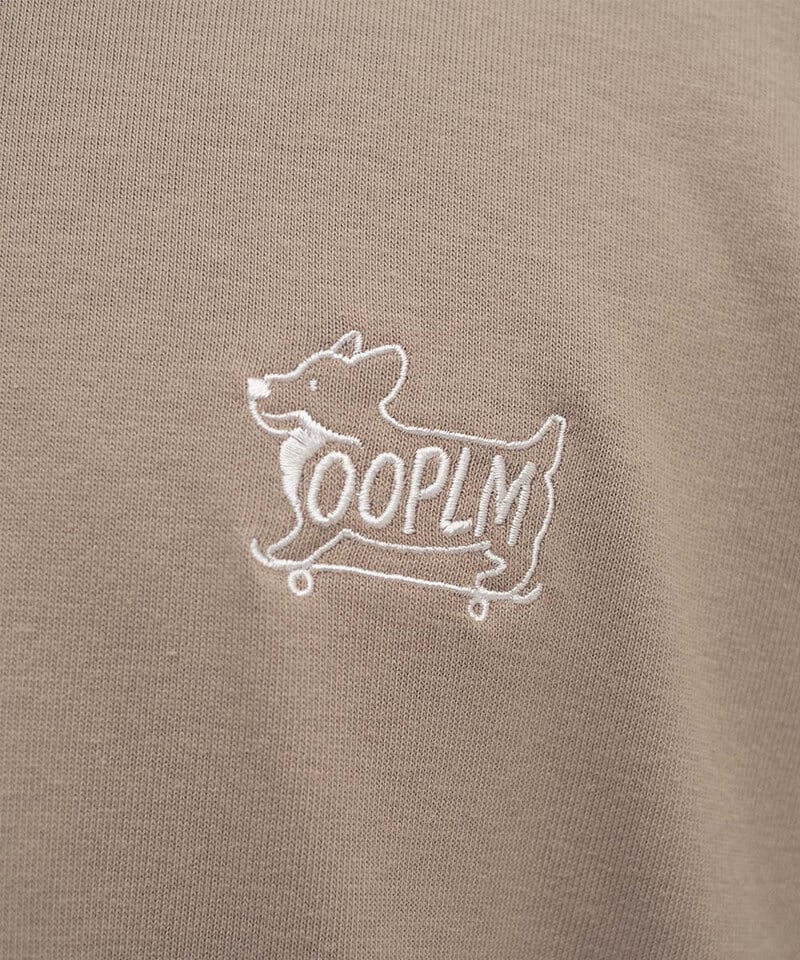 OPM0123-252 柯基狗狗滑板長TEE