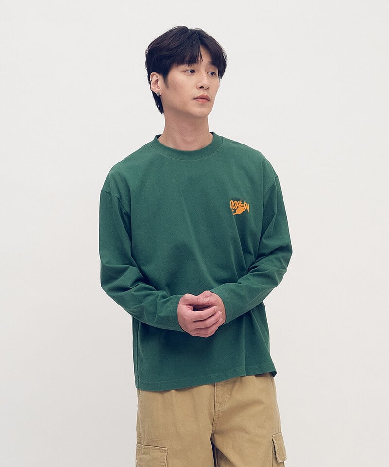 OPM0125-252 貓貓派對水洗長TEE