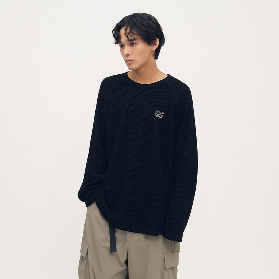 OPM0127-252 日常華夫格長TEE