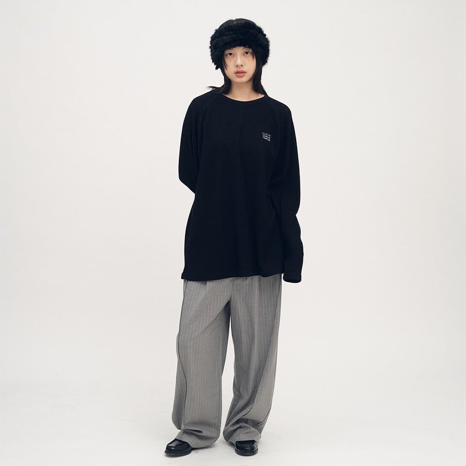 OPM0127-252 日常華夫格長TEE