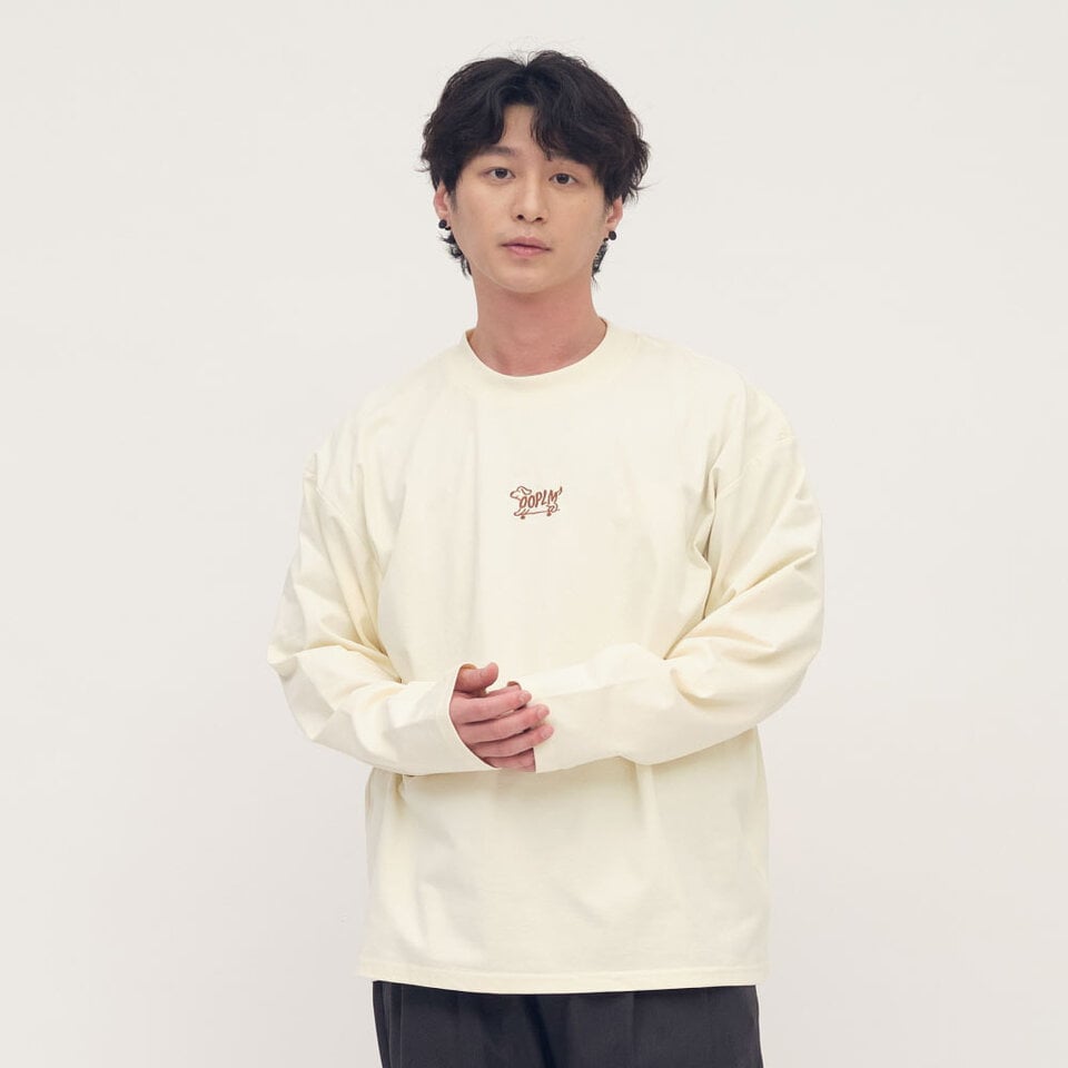 OPM0128-261 黃金獵犬滑板長TEE