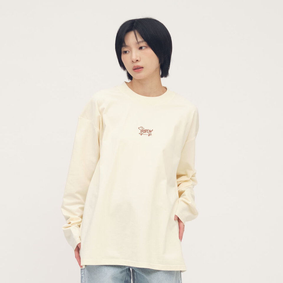 OPM0128-261 黃金獵犬滑板長TEE