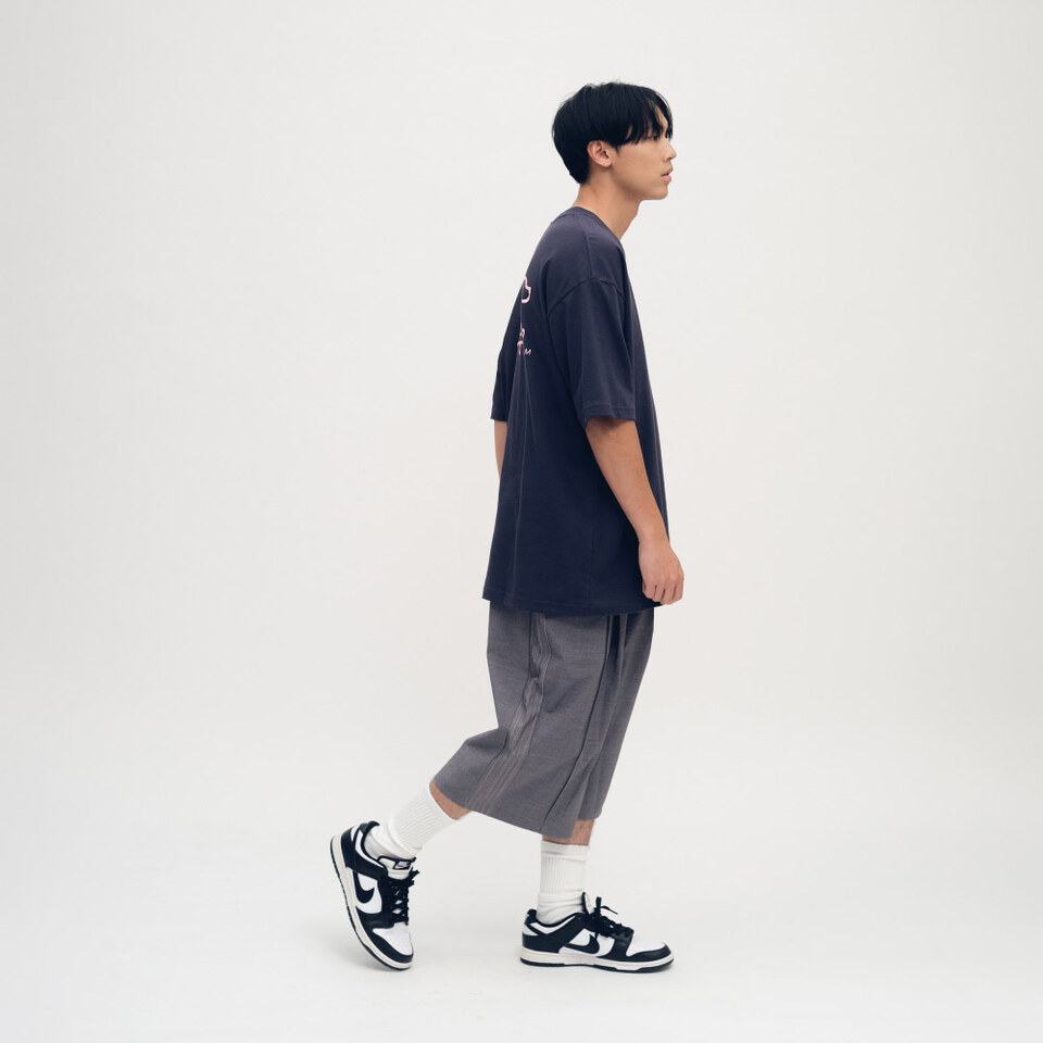 臘腸狗狗滑板短TEE