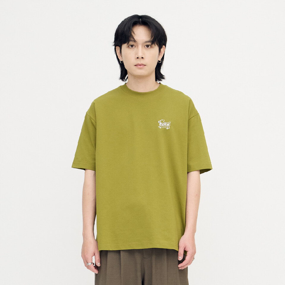 柯基狗狗滑板短TEE