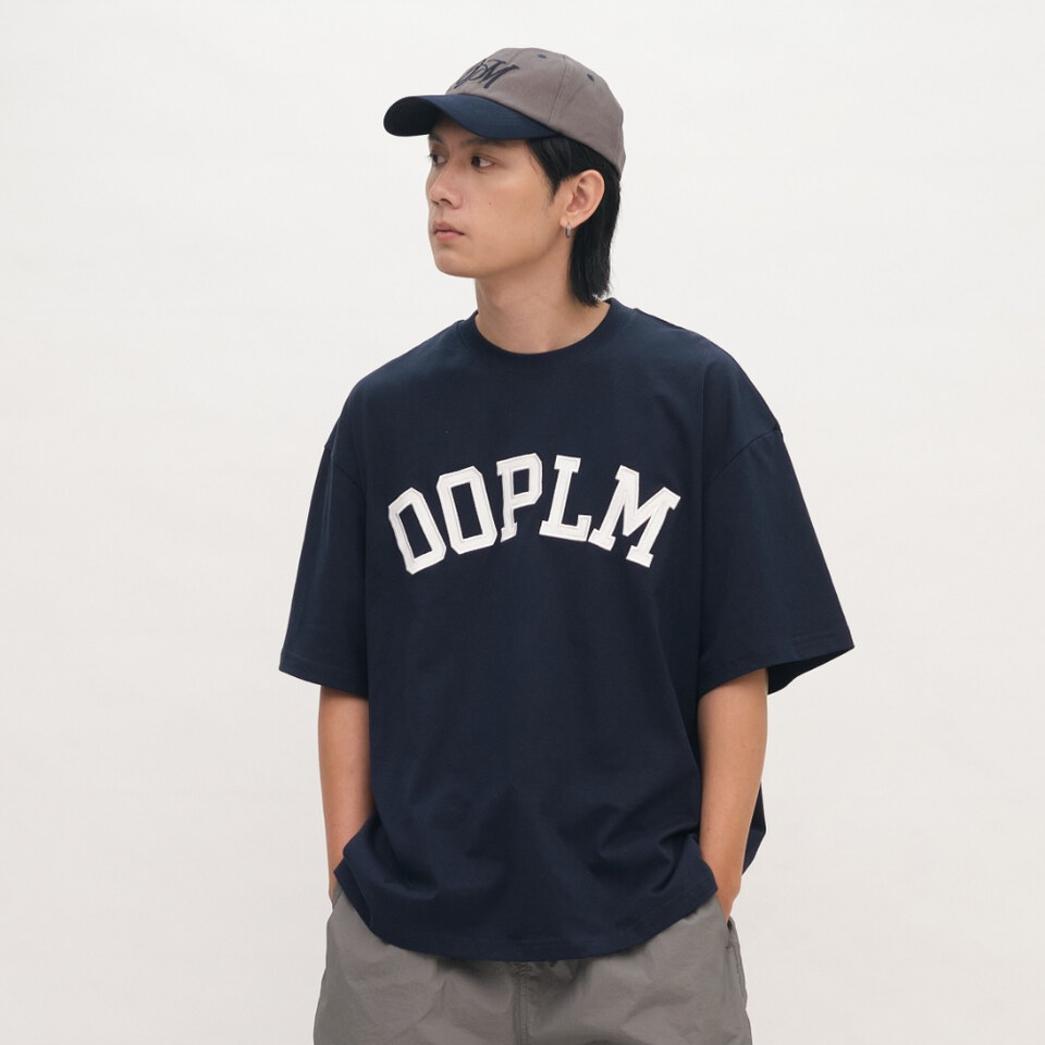 日常貼布繡文字TEE