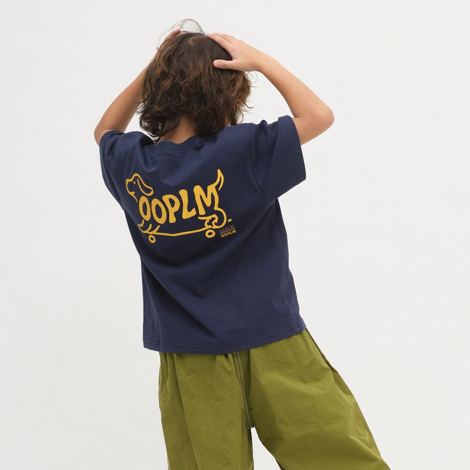 黃金獵犬滑板小童TEE