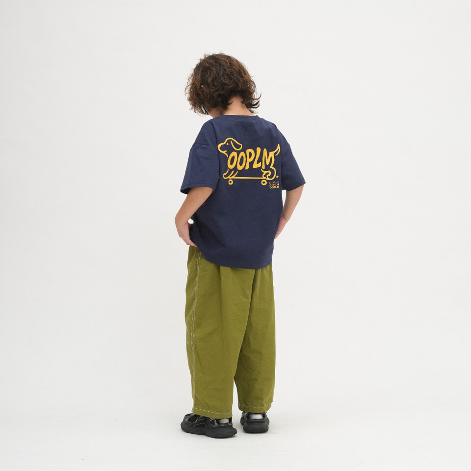 黃金獵犬滑板小童TEE