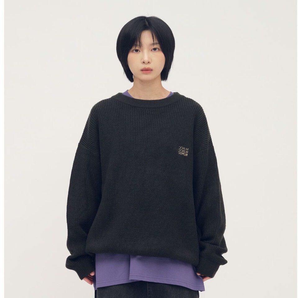 OPM0318-261 日常圓領針織毛衣